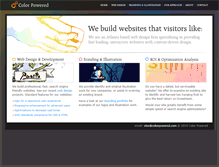Tablet Screenshot of colorpowered.com